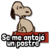 Se me antojó un postre