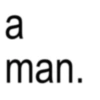 a man.