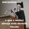 merendissimo o que o senhor almeja está deverás flácido