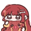 Chibi anime sticker 5