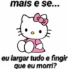 mais e se... eu largar tudo e fingir que eu morri?