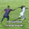 detur Lecorvor menjambak orang depok