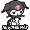 NO PUEDO MÁS