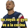 no vayas al gym ve a la cocina