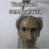 Você é um sem palavra