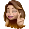 EMOJI IPHONE CEWEK 8