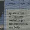 Area de Transferencia Fonte Plan quando nós estivermos sozinhos por um momento, me beije.
