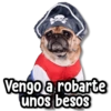 Vengo a robarte unos besos