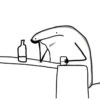 Stickman drink 8