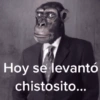Hoy se levantó chistosito...
