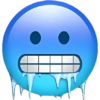 IPhone emoji blue 11