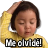 Me olvidé!