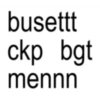 busettt ckp bgt mennn