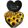 Heart of Sunflowers