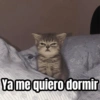 Ya me quiero dormir
