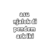 Stiker Saya 16