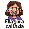 Ella jura callada