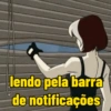 lendo pela barra de notificações