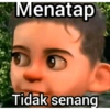 Menatap Tidak senang