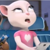 Talking angela reaction 😽 8