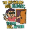 YO NO SALGO DEL CLOSET SALGO DEL AFTER