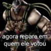agora repare em quem ele votou
