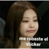 me robaste el sticker