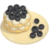 Pastelito de arándanos