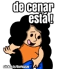 de cenar está ! sticker.ly/florksitavu