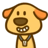 Anjing kuning png 14