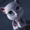 Talking angela reaction 😽 15