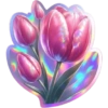 🌷 Hologrąphic Flowers 13
