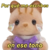 Por qué me escribes en ese tono