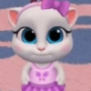Talking angela reaction 😽 9
