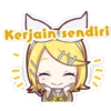 Custom pjsk stamps i made :D 2
