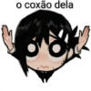 o coxão dela