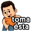 jojo stickers toma ésta