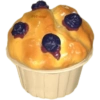 Muffin de arándanos