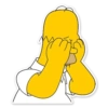Stickers De Los Simpsons 6