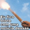 Eu fico triste com uma notícia dessas