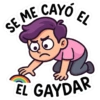 SE ME CAYÓ EL EL GAYDAR