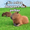 Yo relax despues de peliar enta de Rednote