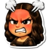 Mona Lisa Emojis~💅🏻🔥💋 7