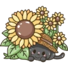 Flores amarillas michi cute🌼🌻 7
