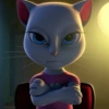 Talking angela reaction 😽 11