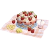 Tarta de picnic de fresa