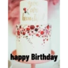 Happy Birthday cake 25