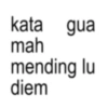 Stiker anomali capek 30