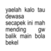 Stiker anomali capek 8