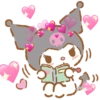 💜🖤 Kuromi cutest 🖤💜🐰 15